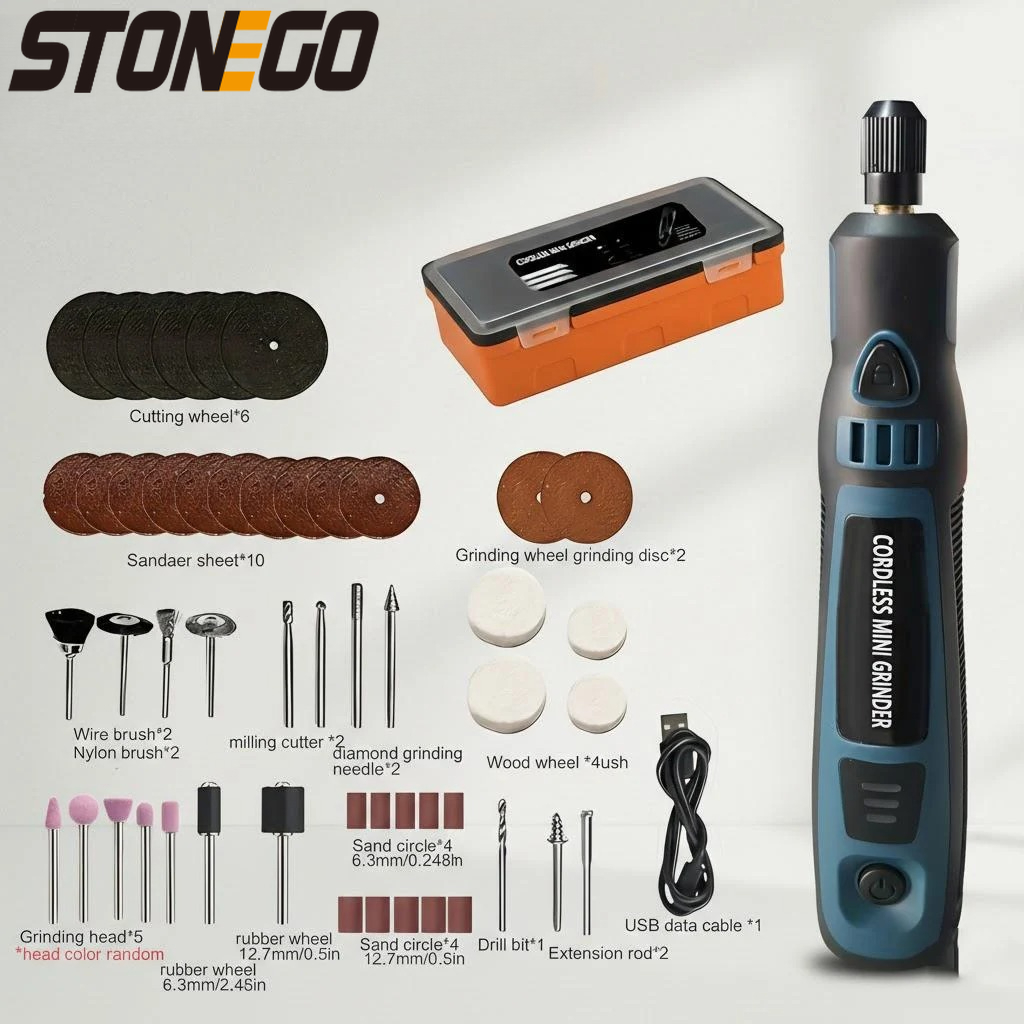 Power Tools Diy - ミニ USB 充電式電動彫刻ツールポータブルグラインダー翡翠研磨 DIY クラフト電動工具キット