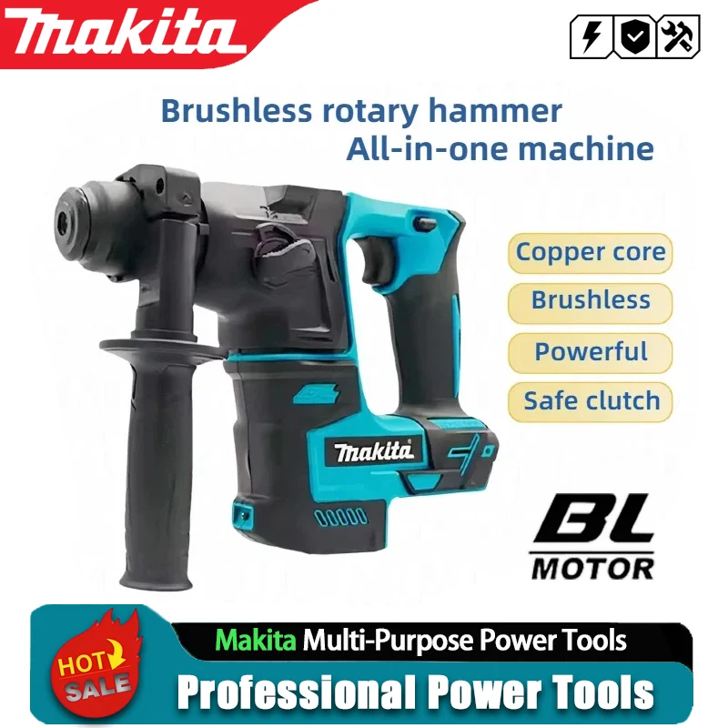 Power Tools Brand - マキタ ブラシレスハンマー コードレス電動ハンマー 18Vリチウムバッテリー ワイヤレスドリル マキタ