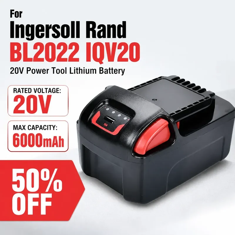 Power Tools Ingersoll Rand - インガソール・ランド BL2022 IQV20 20V 電動工具用リチウムバッテリー