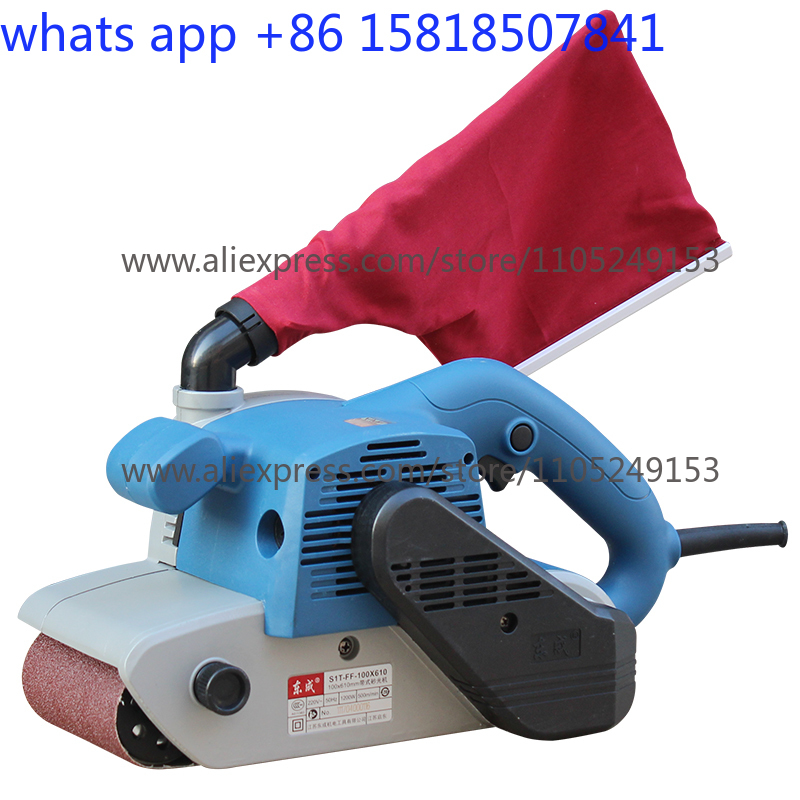 Power Tools Dongcheng - 東城ベルトグラインダー ステンレス鋼研磨機 木材研磨機 電動工具 610 ベルトマシン