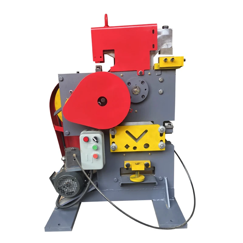 Power Tools Used In Construction - 多機能小型鉄工機械、中古油圧式、ジョイントパンチング・シャーリング機能搭載、建設用、特価販売中