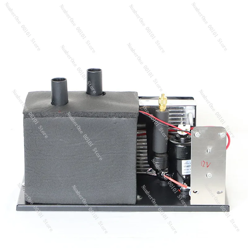Air Compressor Mini - A19 ミニエアコン ポータブルエアコンユニット DC12V24V48V コンプレッサー冷却ユニット 空冷