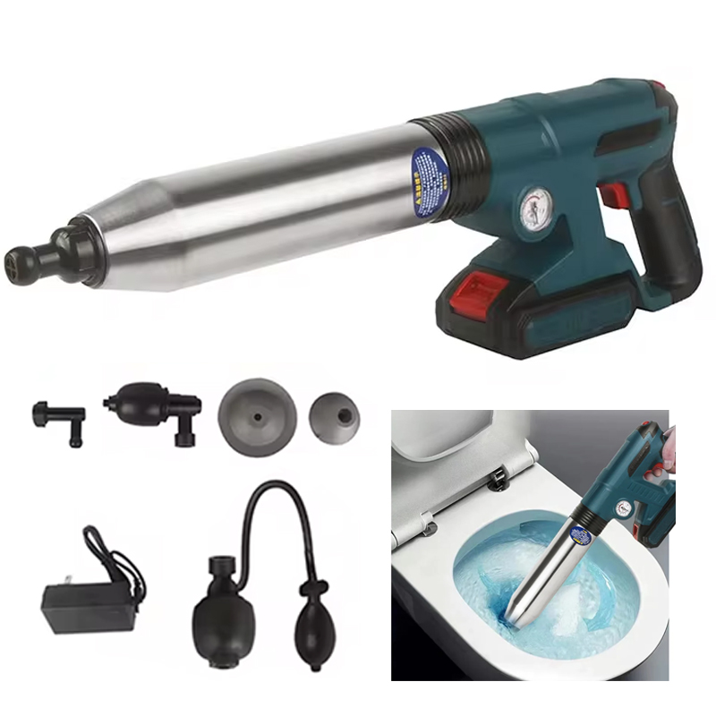 Power Tools Plumbing - 電気高圧浚渫機,パイプ浚渫ツール,充電式リチウム電池,排水洗浄機