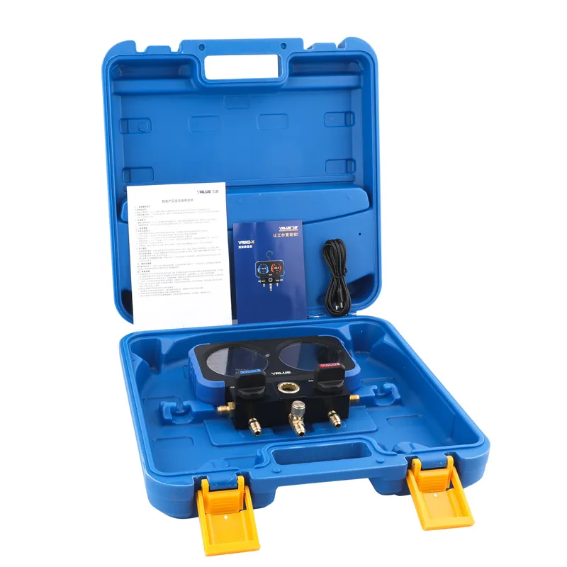Power Tools Technician - 冷媒識別ツール高精度デジタルディスプレイHVAC技術者用ポータブルリチウム電池式72種類対応