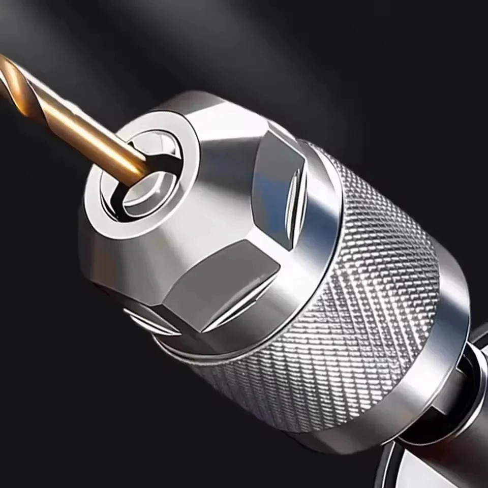 Power Tools Brand - 3 ジョーキーレスドリルチャックアダプター 1.5-6.5 ミリメートル六角シャンククイックチェンジコンバーター電気ドリル木工 DIY ツール用
