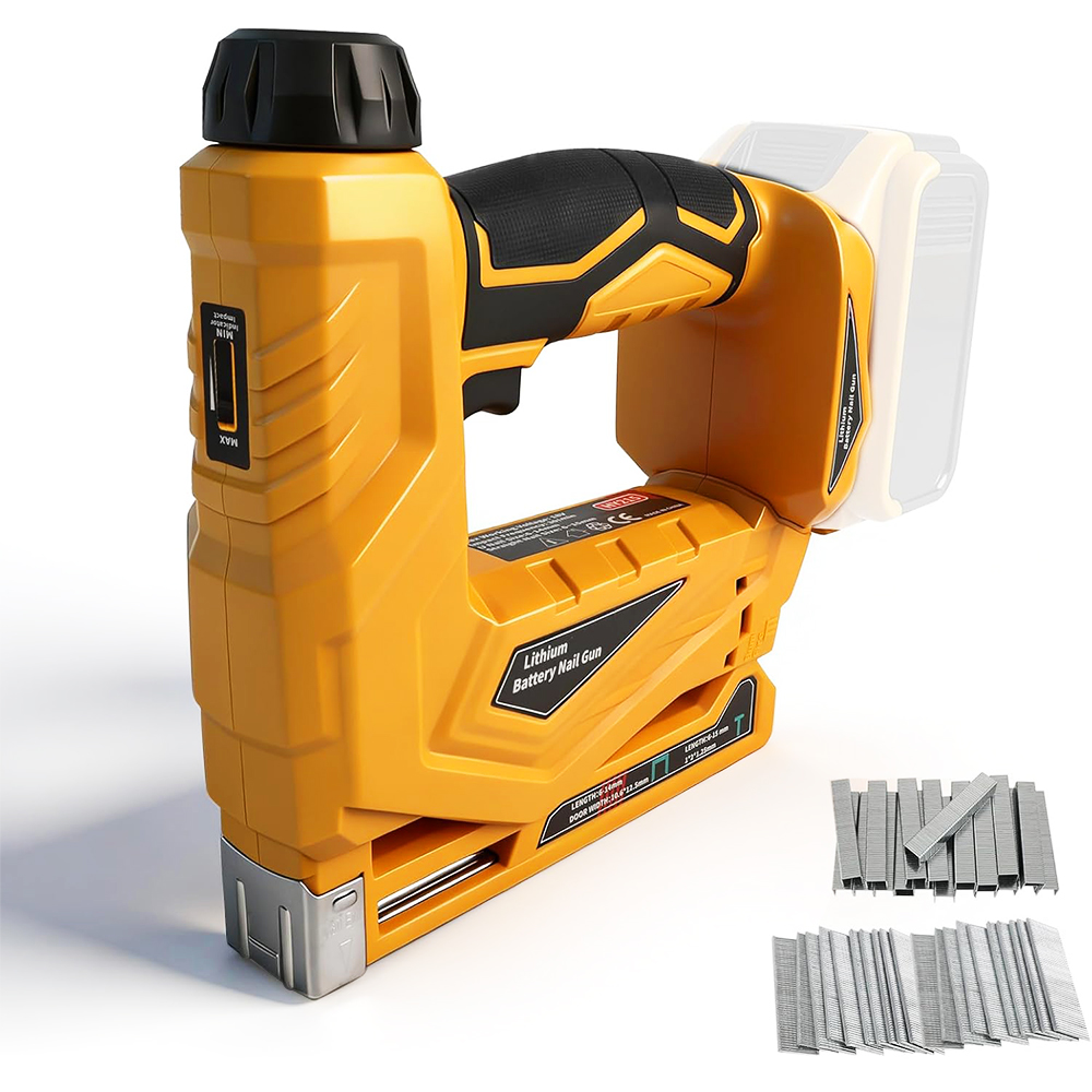 Nail Gun Brad - SIHAO ワイヤレス電動ネイルガン 2in1 コードレスステープラーフレーミングネイラーネイルタッカー木工電動工具 Dewalt バッテリー用