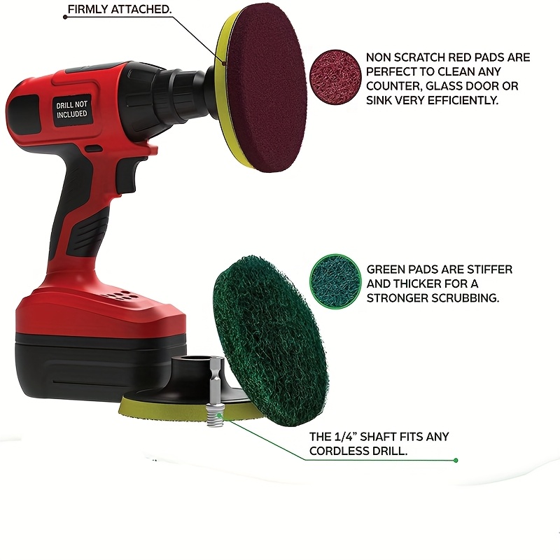 車用電動ドリルブラシキット電動クリーニングブラシツール研磨パ - Power Tools Brand のレビューと価格