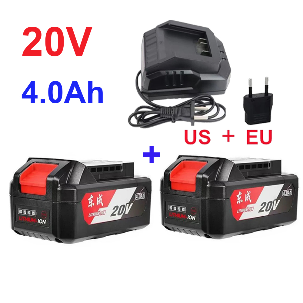 オリジナル 20V 4.0Ah バッテリー DongChen - Power Tools Dongcheng のレビューと価格