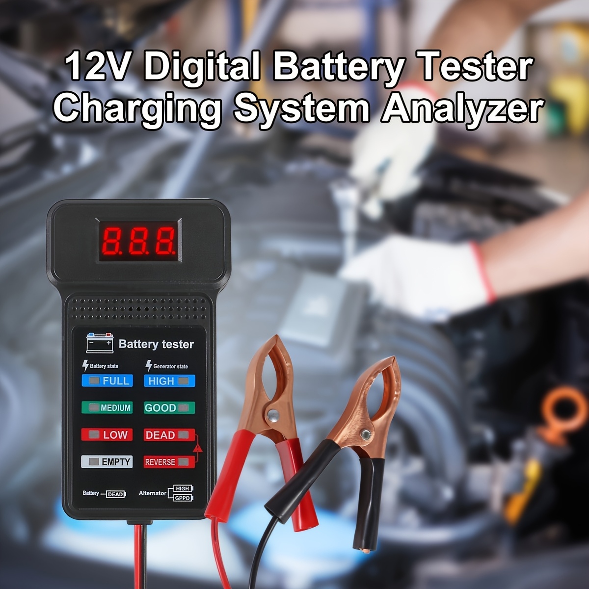 バッテリー欠陥検出ツール、バッテリー状態チェック、発電機状態 - Power Tools Technician のレビューと価格