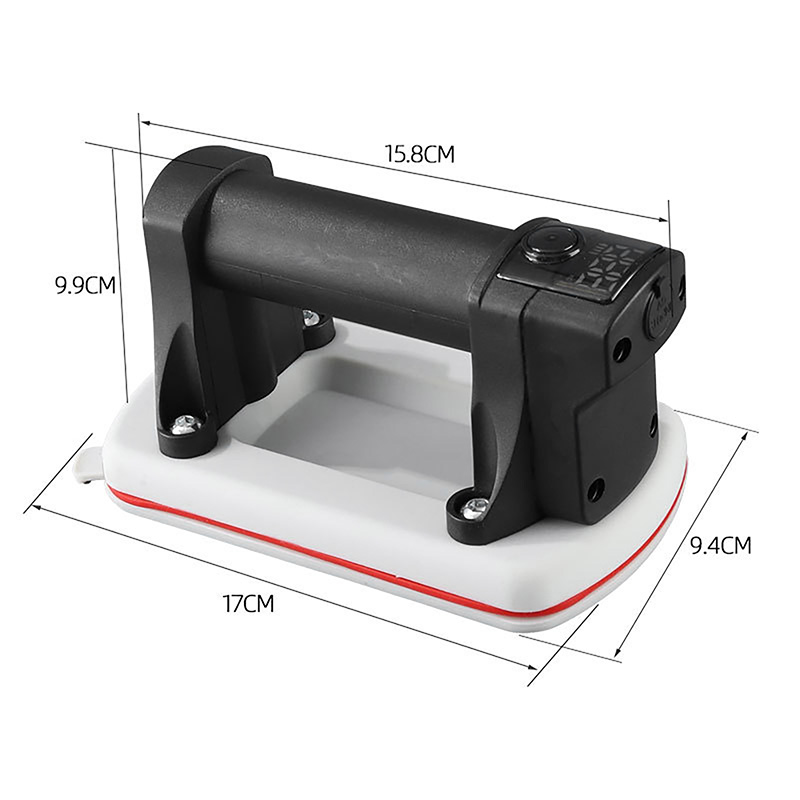 インテリジェント電動吸盤二層ゴムベースLEDデジタルディスプ - Power Tools Usa のレビューと価格
