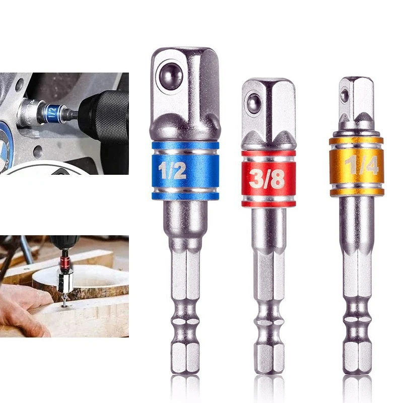 ソケットインパクトドライバー延長アダプター拡張コンバーター電 - Power Tools Extension のレビューと価格