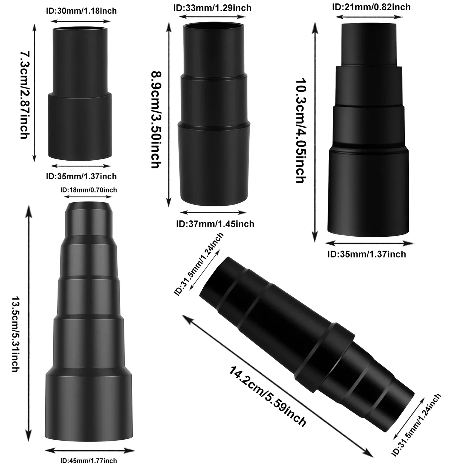 1-4個入り 23-50mm真空ホースアダプター、ウェット/ - Power Tools Youtube のレビューと価格