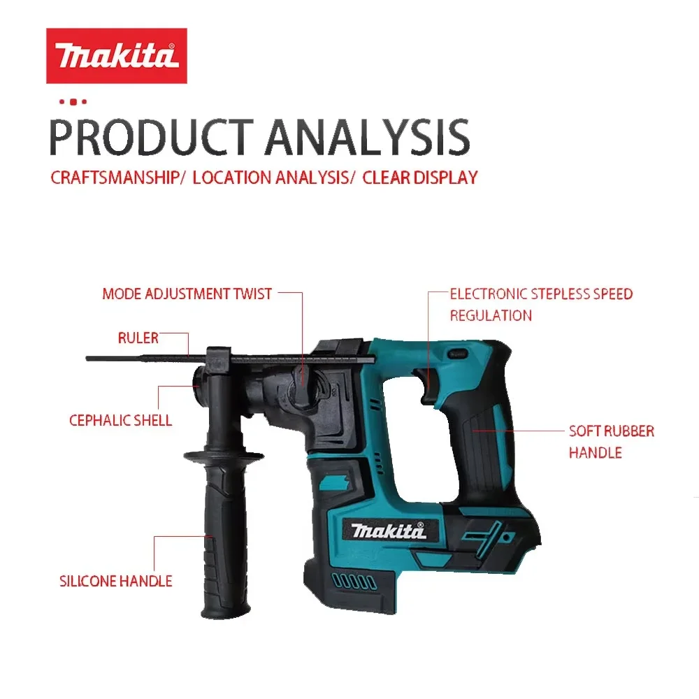 マキタ ブラシレスハンマー コードレス電動ハンマー 18Vリ - Power Tools Brand のレビューと価格