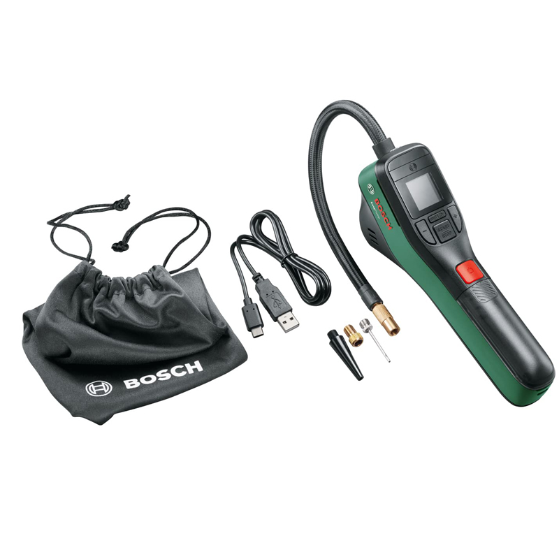 ボッシュ イージーポンプ コードレス圧縮空気ポンプ アウトド - Air Compressor Mini のレビューと価格
