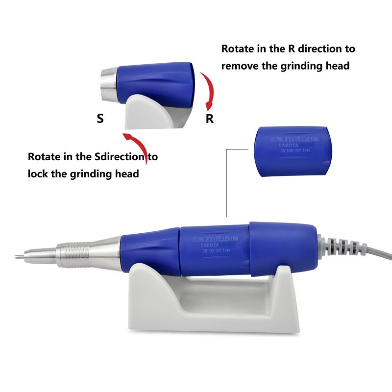 マイクロモーターハンドピース 40K RPM 強力 105  - Power Tools Brand のレビューと価格