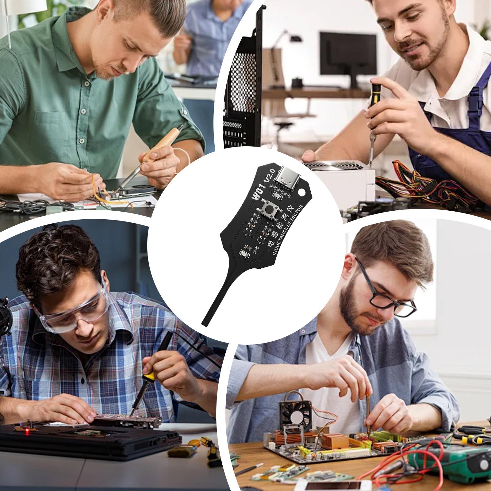 インダクターテスター タイプC電源回路基板試験装置 電子コイ - Power Tools Technician のレビューと価格