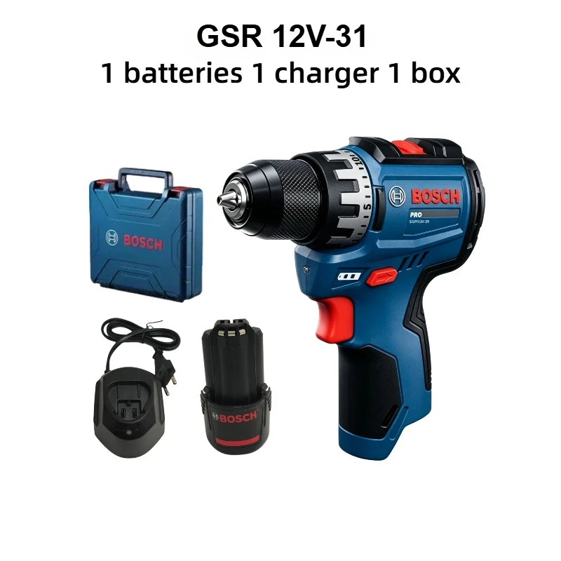 ボッシュ プロフェッショナル GSR 12V-31 コードレ - Power Tools Brand のレビューと価格