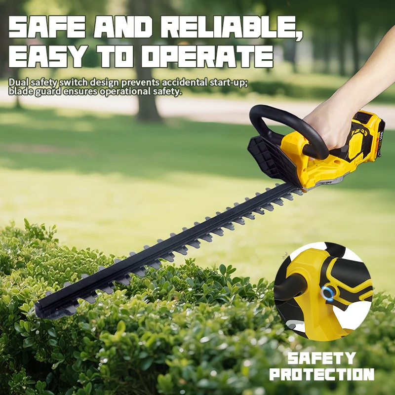 VIVSSO コードレス電動ヘッジトリマー芝刈り機家庭用低木 - Power Tools Universal Battery のレビューと価格