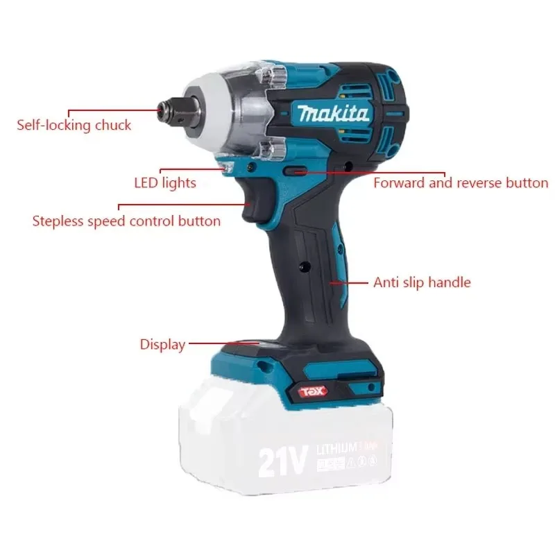 マキタ TW004G 630N.m ブラシレスドライバーマシ - Power Tools Universal Battery のレビューと価格