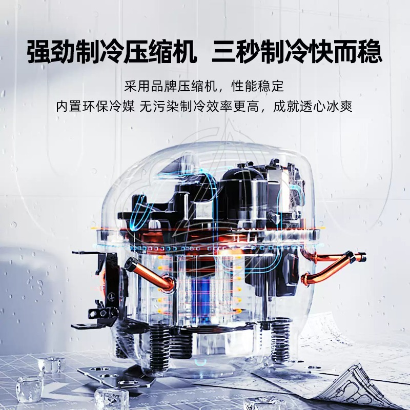 屋外用ミニモバイルエアコン、コンプレッサー冷却式シングルクー - Air Compressor Mini のレビューと価格