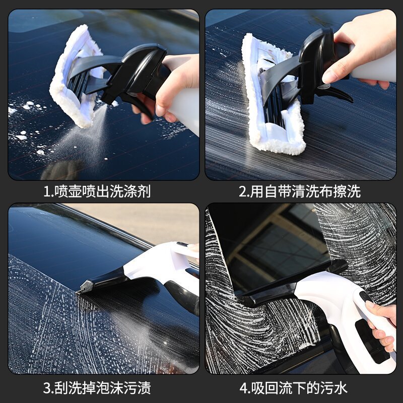 2000Pa ハンドヘルド窓掃除機コードレス電動ガラスクリー - Power Tools Usa のレビューと価格