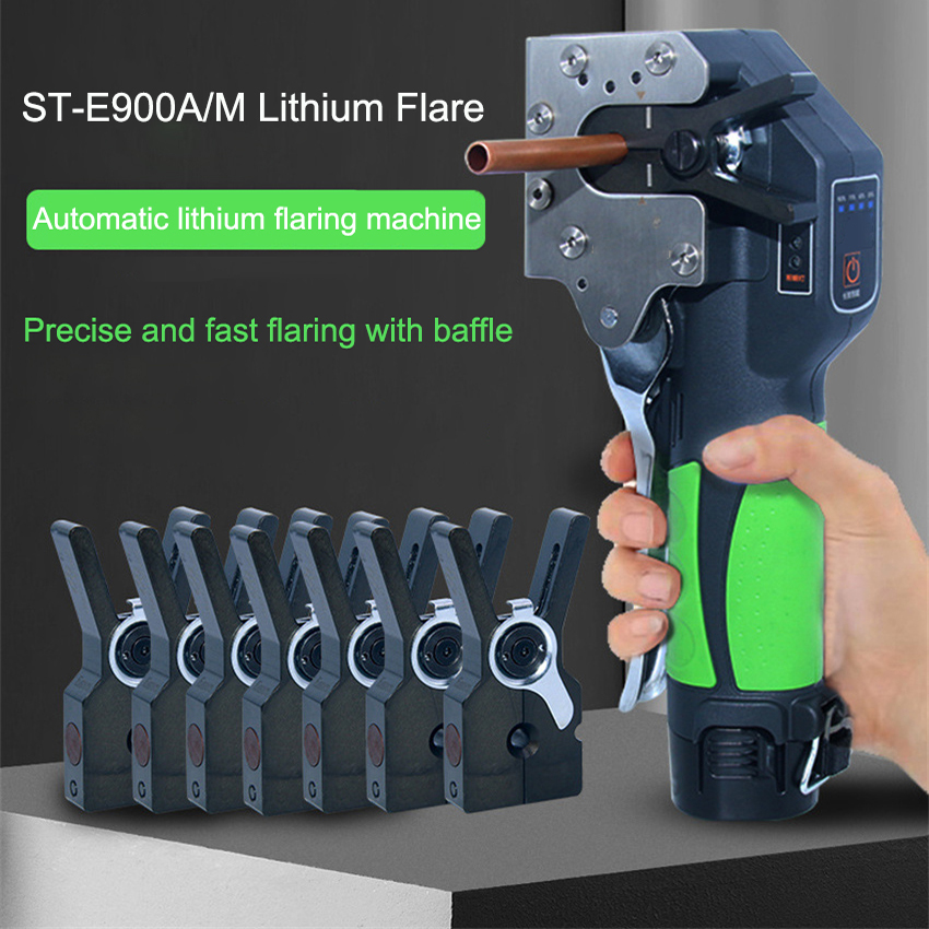 ST-E900A 自動リチウム電池式電動銅管フレアツール エ - Power Tools Youtube のレビューと価格