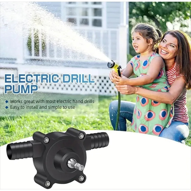 ポータブル電気ドリルポンプ自吸式液体移送ポンプ小型家庭用ウォ - Power Tools Plumbing のレビューと価格