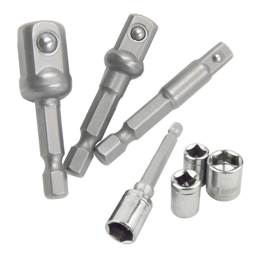 3 個のソケットアダプター 1/4 3/8 1/2 ドライブ - Power Tools Plumbing のレビューと価格