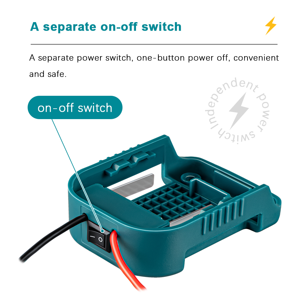 外部バッテリーアダプタコンバータ MT マキタ 14 V/1 - Power Tools Extension のレビューと価格