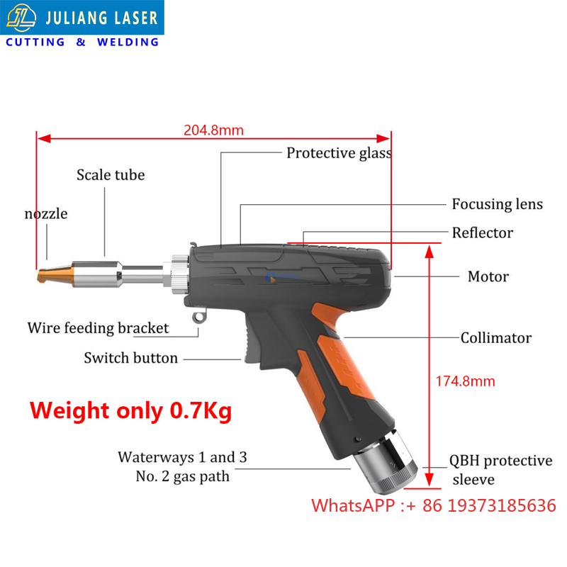 ハンドヘルド1500Wファイバー溶接機、最大BWT Rayc - Power Tools Used In Welding のレビューと価格