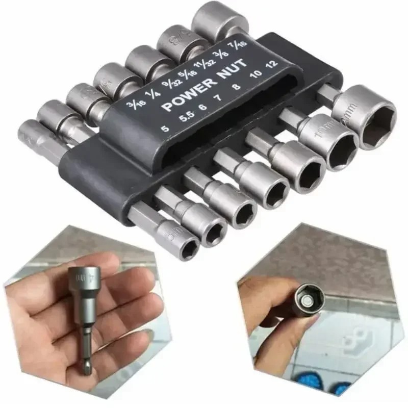 9/14 個セットソケットレンチ電動ドリルビットナットドライ - Power Tools Extension のレビューと価格