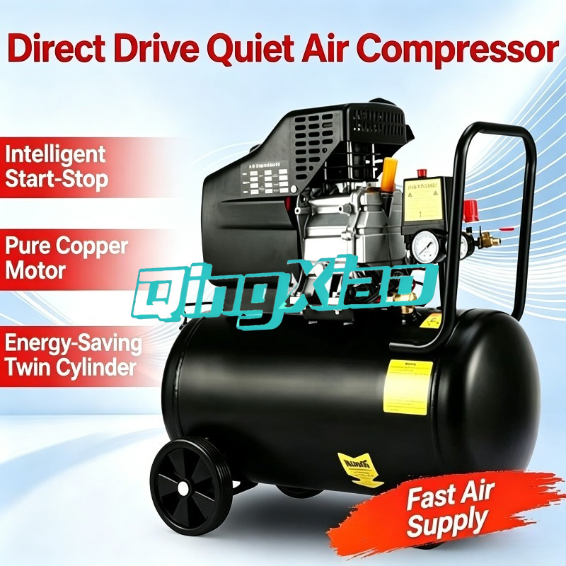 ポータブル24Lエアコンプレッサー220Vミニ空気入れツール - Air Compressor Mini のレビューと価格