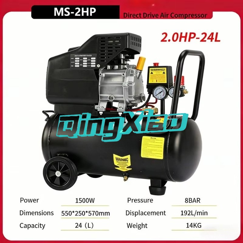 ポータブル24Lエアコンプレッサー220Vミニ空気入れツール - Air Compressor Mini のレビューと価格