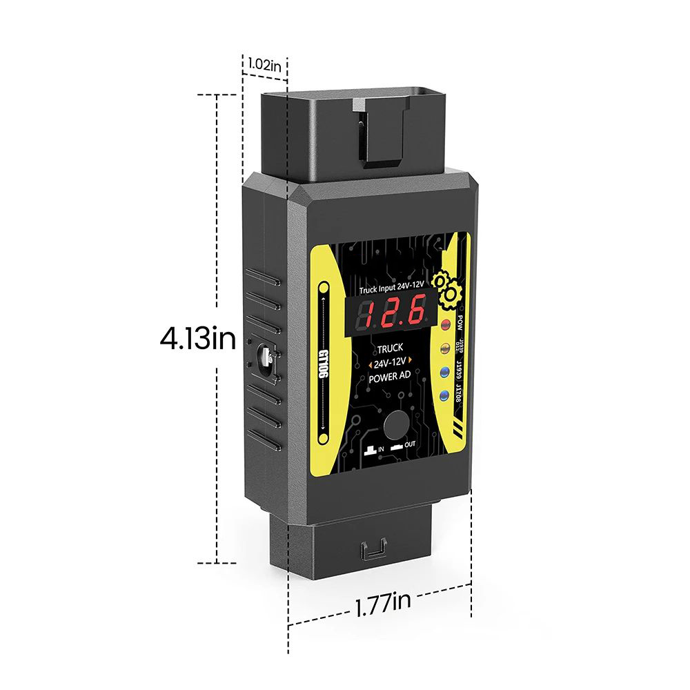 Godiag GT106 Plus大型トラック用アダプター  - Power Tools Technician のレビューと価格