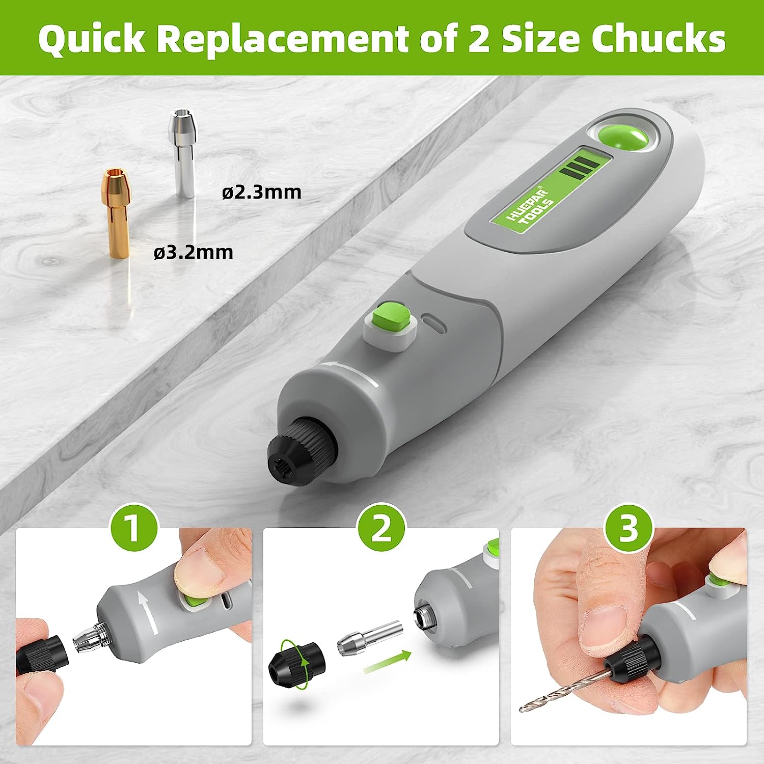 電気ドリルダイグラインダー彫刻ポリッシャー 4V ミニコード - Power Tools Diy のレビューと価格