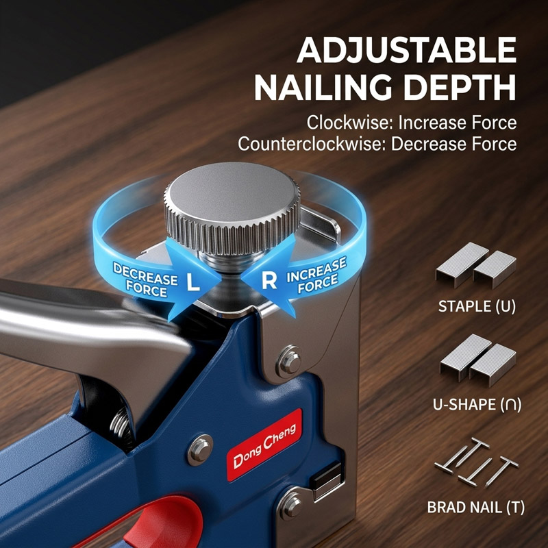 3-in-1 ネイルガン 炭素鋼 4-14mm ドア用 T1 - Nail Gun Brad のレビューと価格